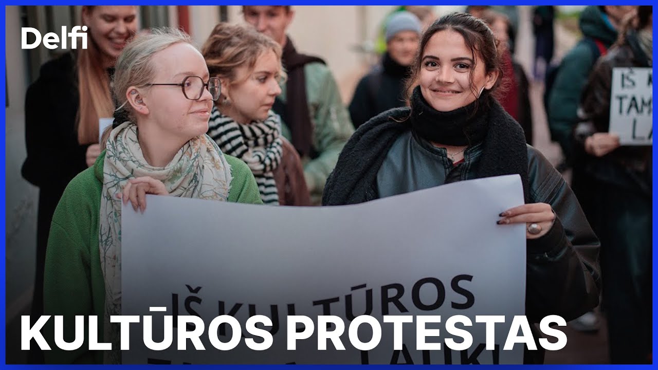Tiesiogiai: kultūros bendruomenės protestas &bdquo;Kokios valstybės mes norime?&ldquo;