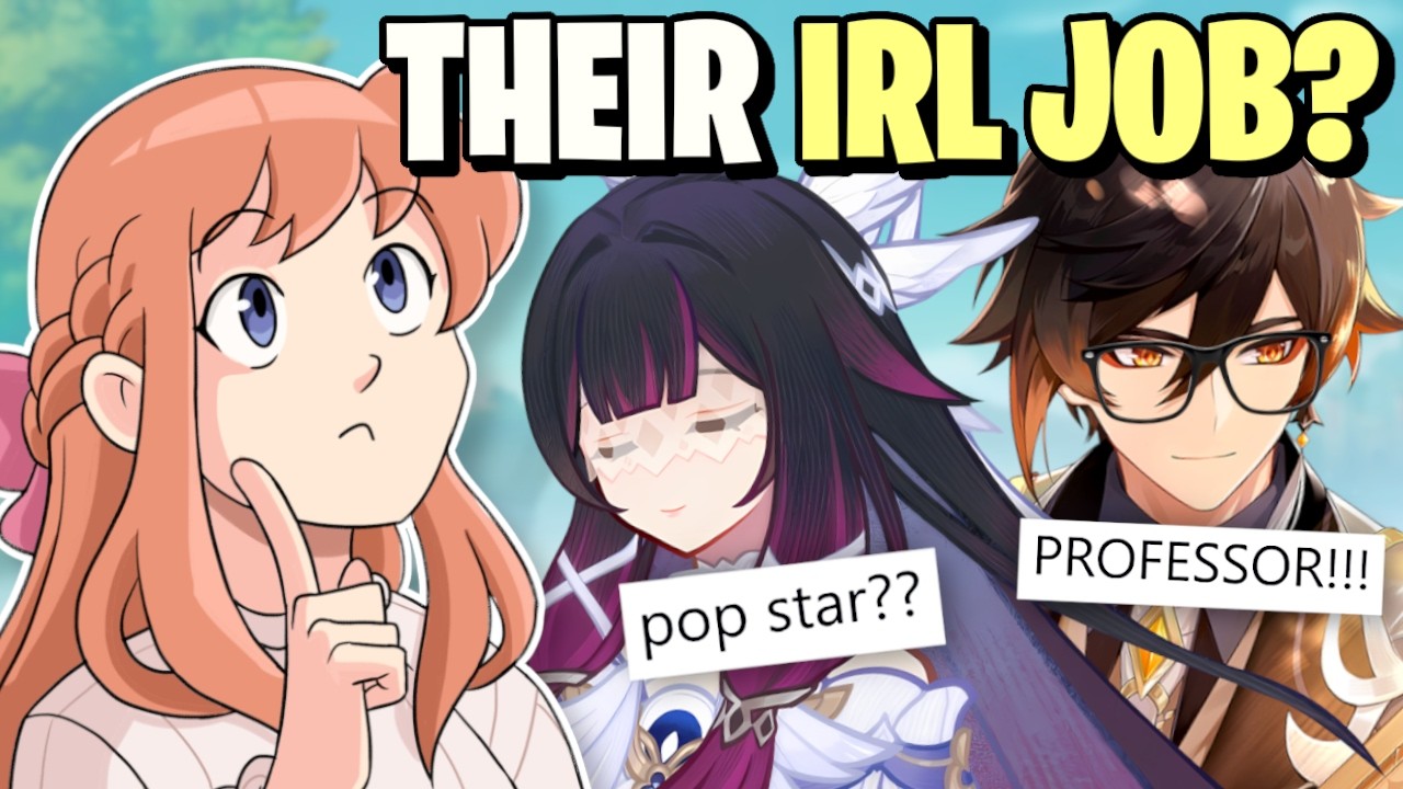 Genshin Impact, but everyone has a normal job