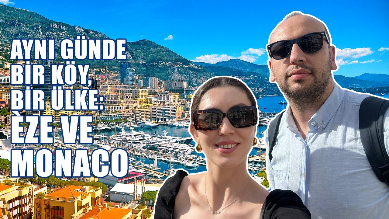 1 Günde Eze ve Monaco | Güney Fransa Turu Vlog