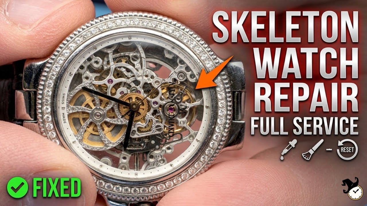 From Dusty to Divine - Skeleton Watch Revival