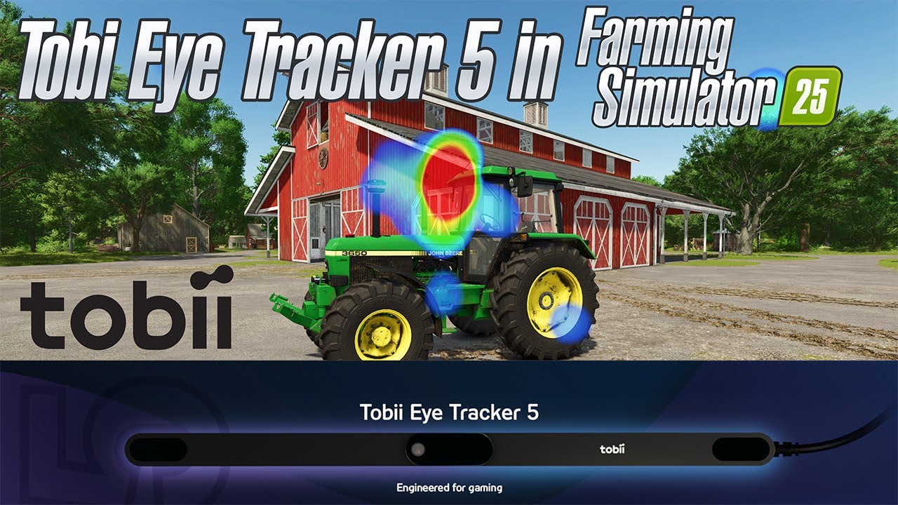 Tobii Eye Tracker 5 в Farming Simulator 25