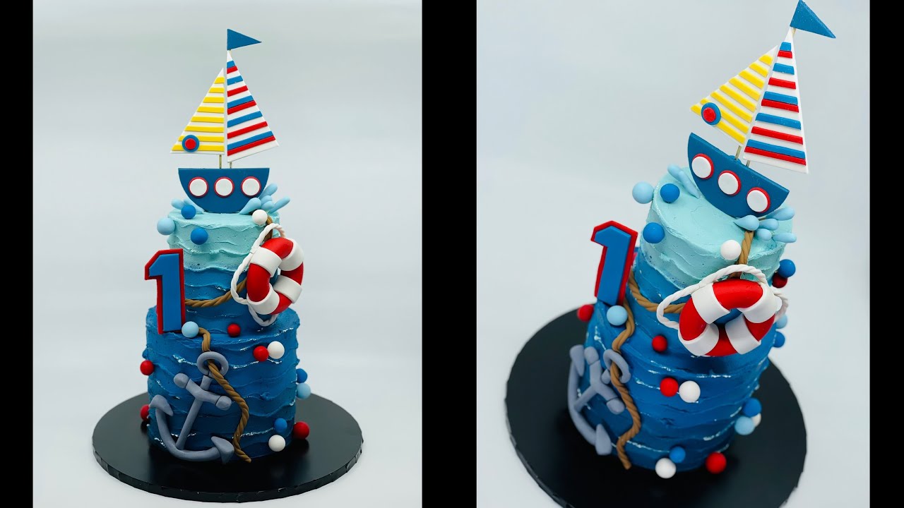 Sail Boat Cake