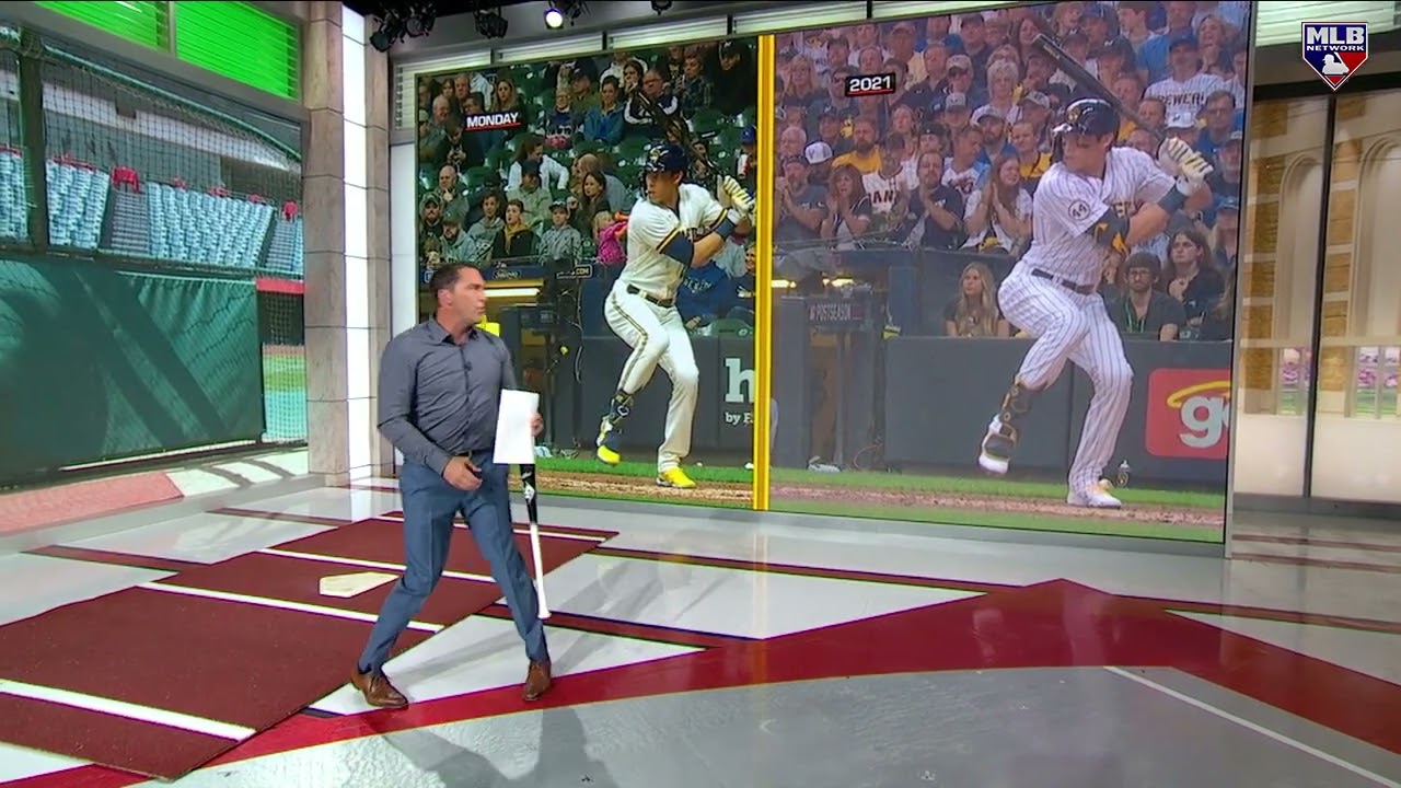 Breaking down Yelich's swing