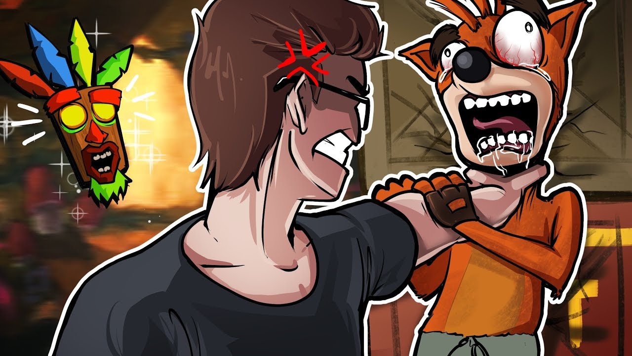 THE CRASH RAGE-A-THON!! - Crash Bandicoot N Sane Trilogy Gameplay Funny Moments