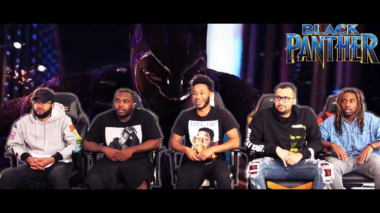 Black Panther-Car Chase Scene REACTION
