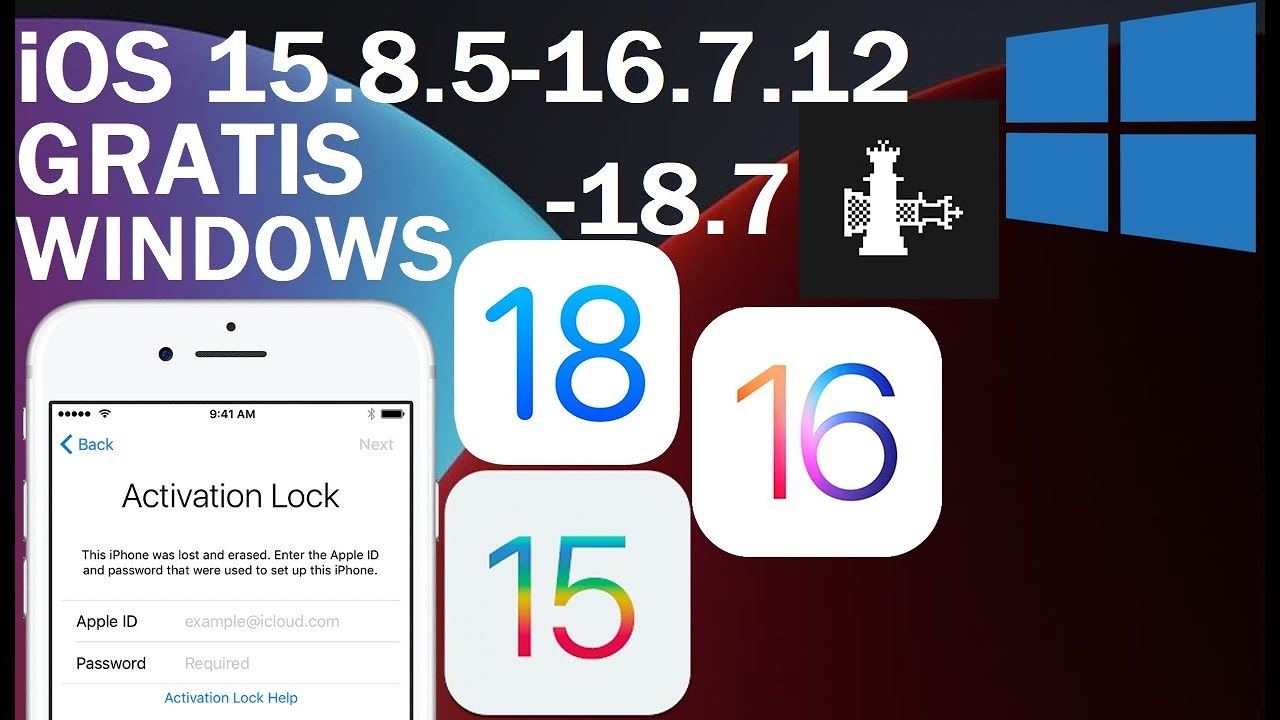 😱 ¡INCREÍBLE! Salta iCloud GRATIS en iOS 15.8.5 / 16.7.12 / 18.7 con Windows 🔓