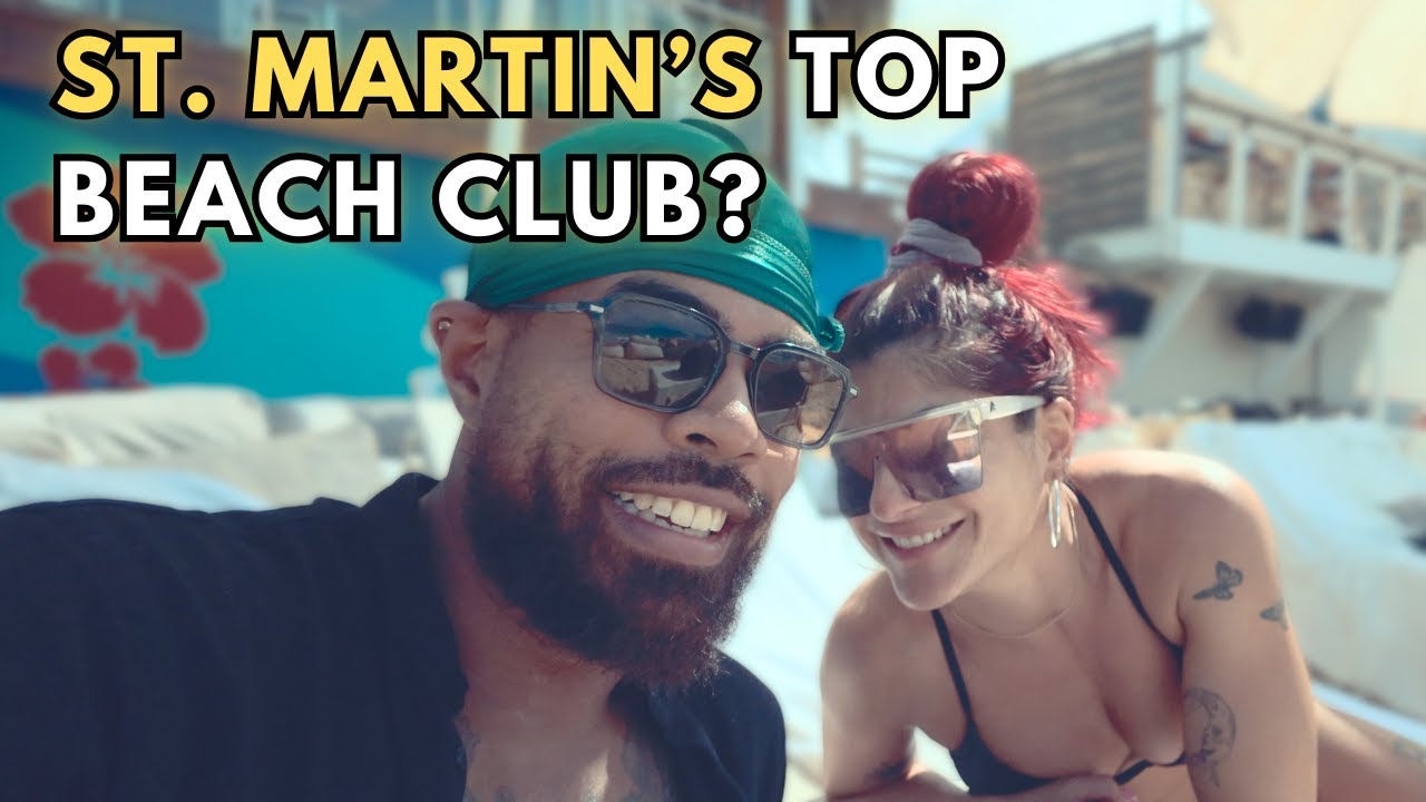 Grand Case St. Martin Vlog | Rainbow Caf&eacute; + Beach Day | 90s Travel Vibes
