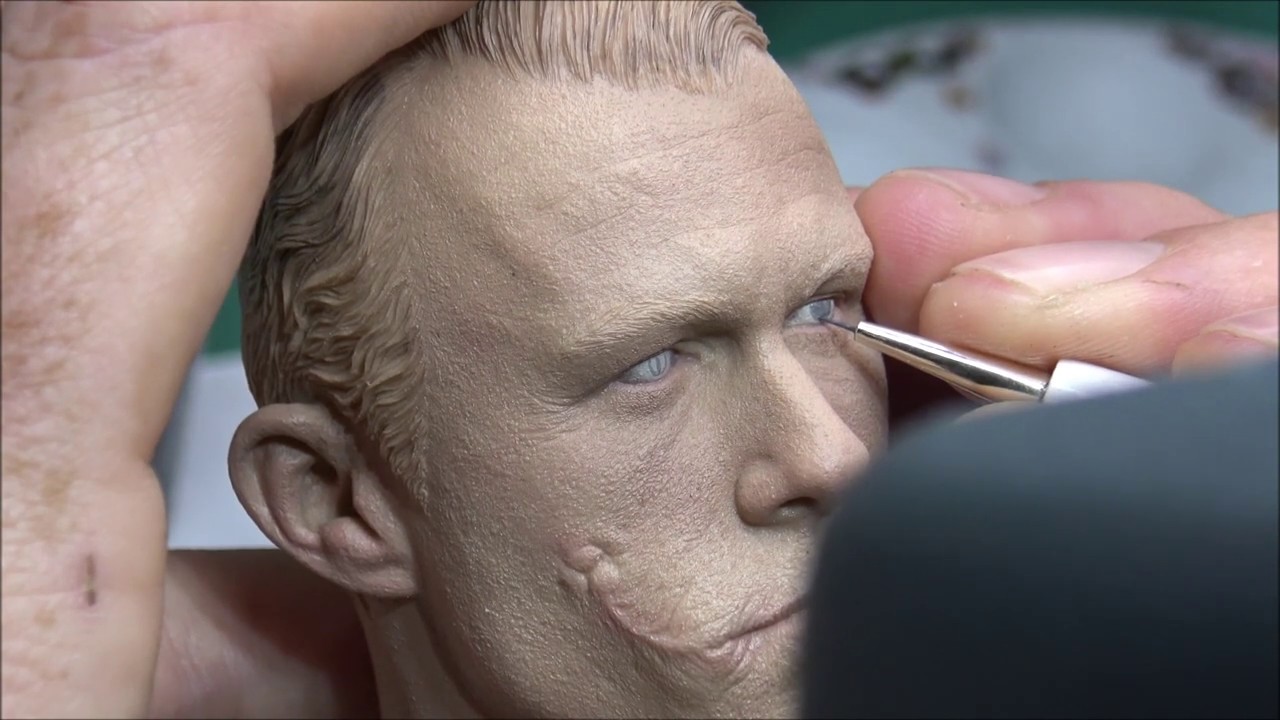 HOW TO PAINT REALISTIC EYES TUTORIAL (Heath Ledger Joker)