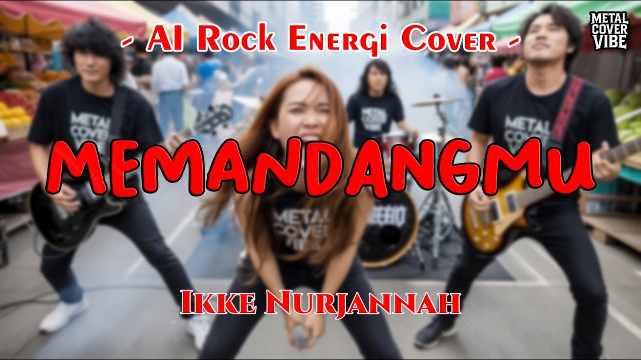 Ikke Nurjannah - Memandangmu (AI Rock Energi Cover)