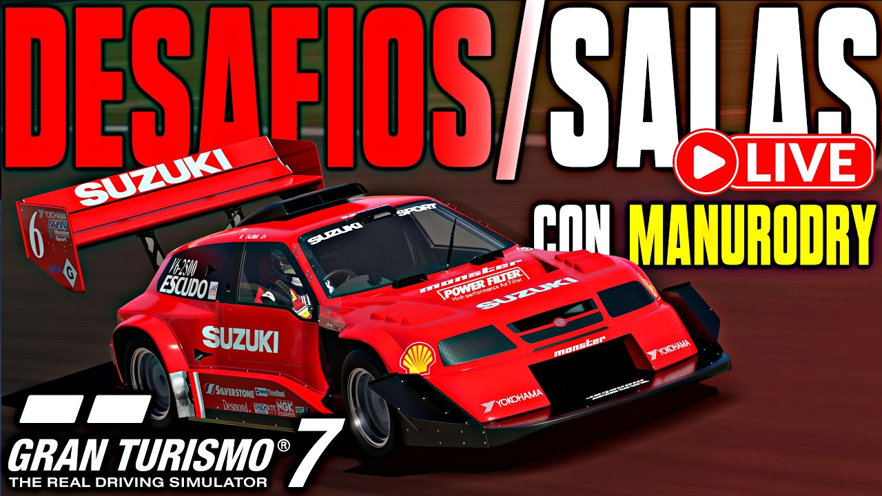 DESAFIOS SEMANALES Y SALAS CON @ManuRodry94 Y SUSCRIPTORES!