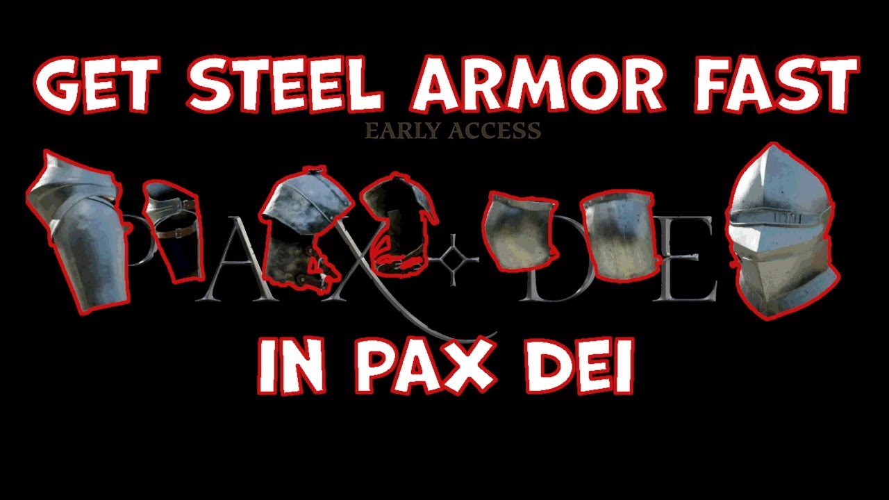 How to Make Steel Armor NOW in Pax Dei!