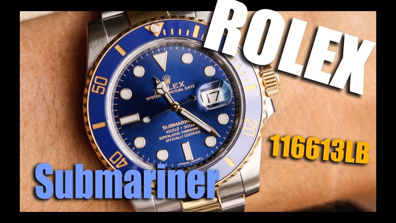 Rolex Submariner 116613LB Review