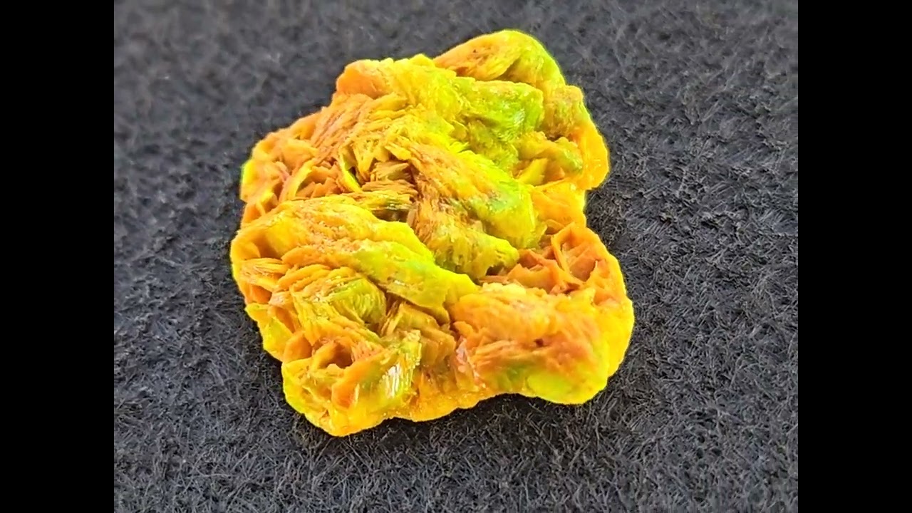Autunite / Meta-autunite Crystal  - 3.4 Grams