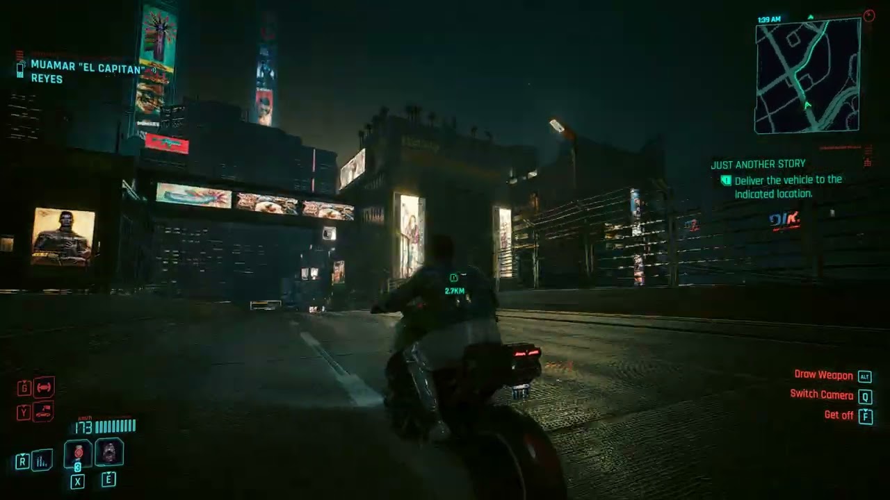 CYBERPUNK 2077 - RETURN THE BIKE