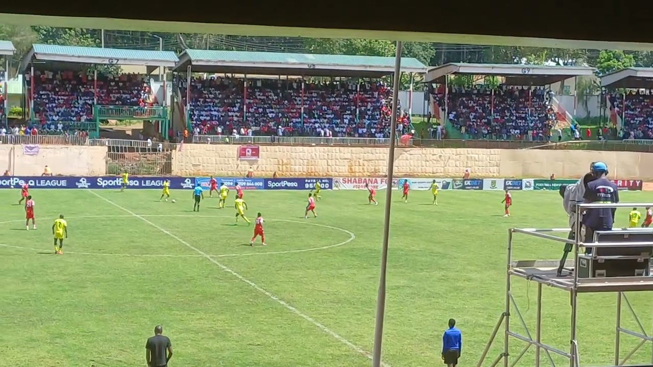 Shabana Fc Fans Cries Continues as They Loss One Nil Against Mathare Fc at Gusii stadium #sportpesa 