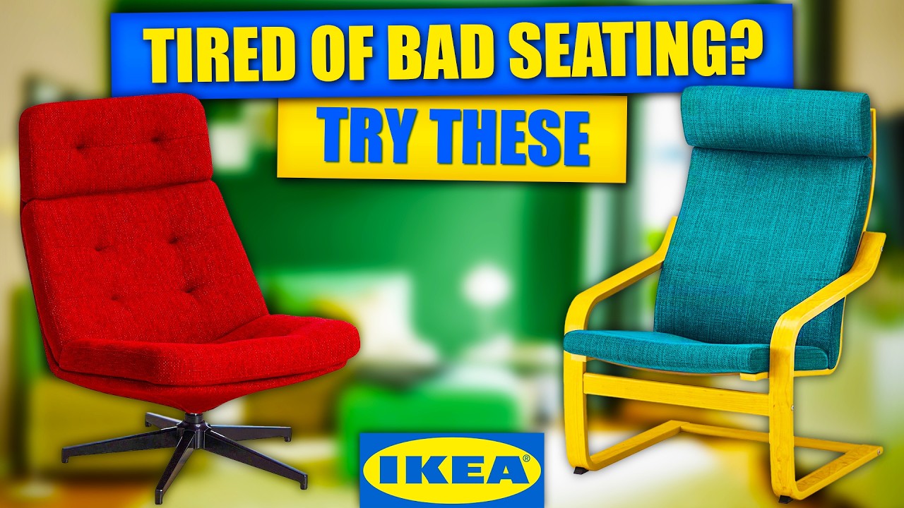 TOP 17 IKEA Chairs to Make You Comfy Not Crampy!