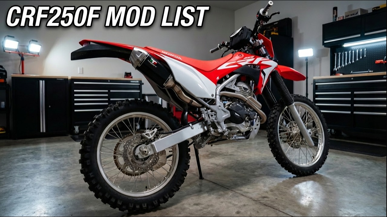 Best Beginner Dirt Bike Gets New Tuscany Racing Exhaust! (Honda CRF250F)
