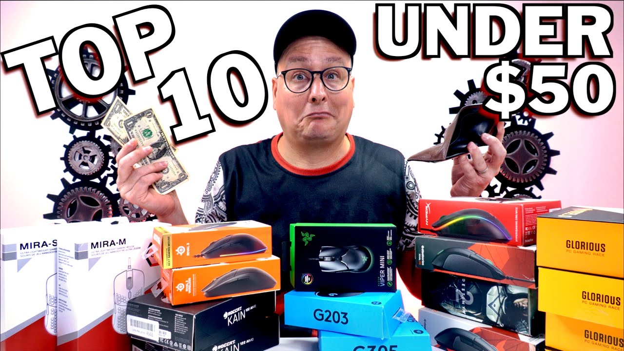 Top 10 Budget Gaming Mice, UNDER $50