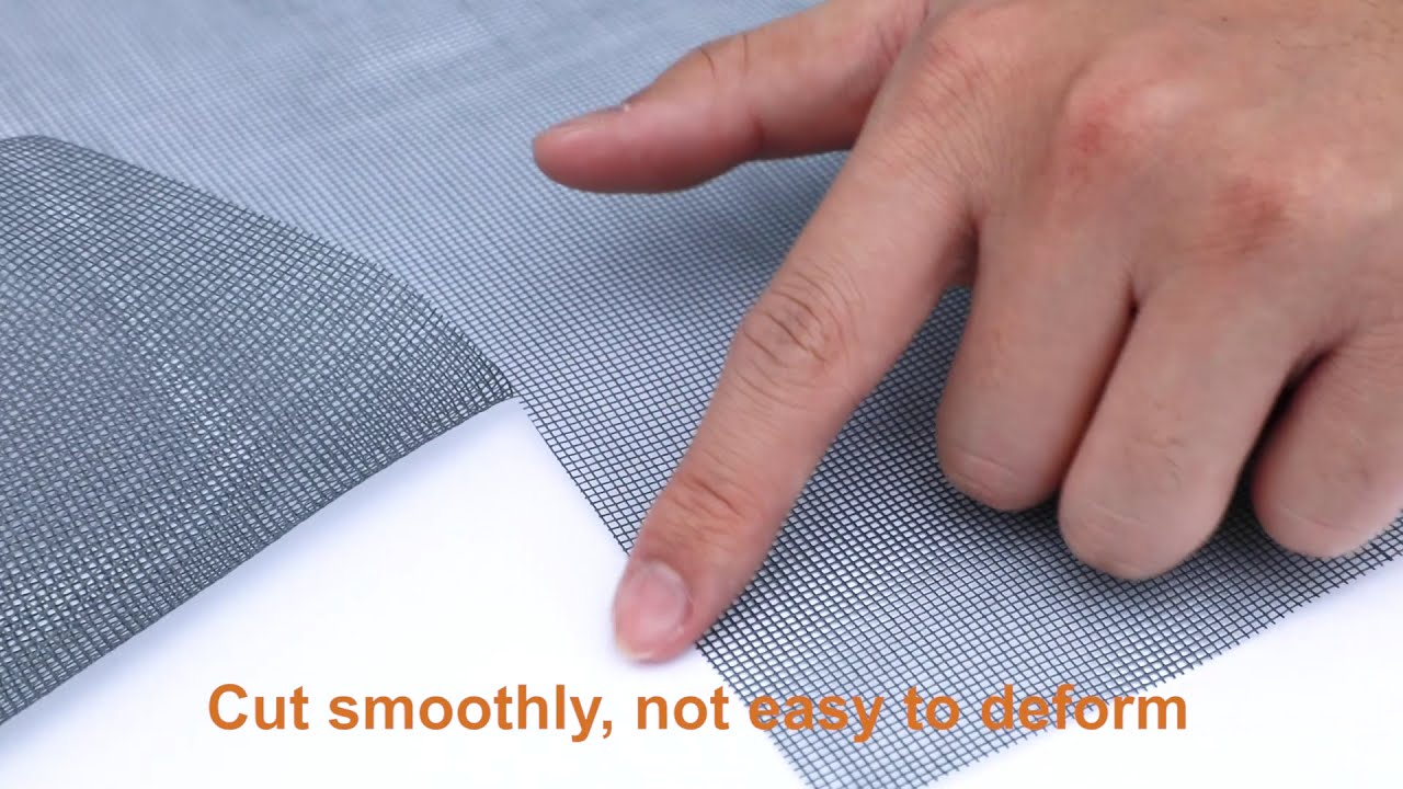 Detail and shining pointes of MAGZO Window&Door Screen Mesh.