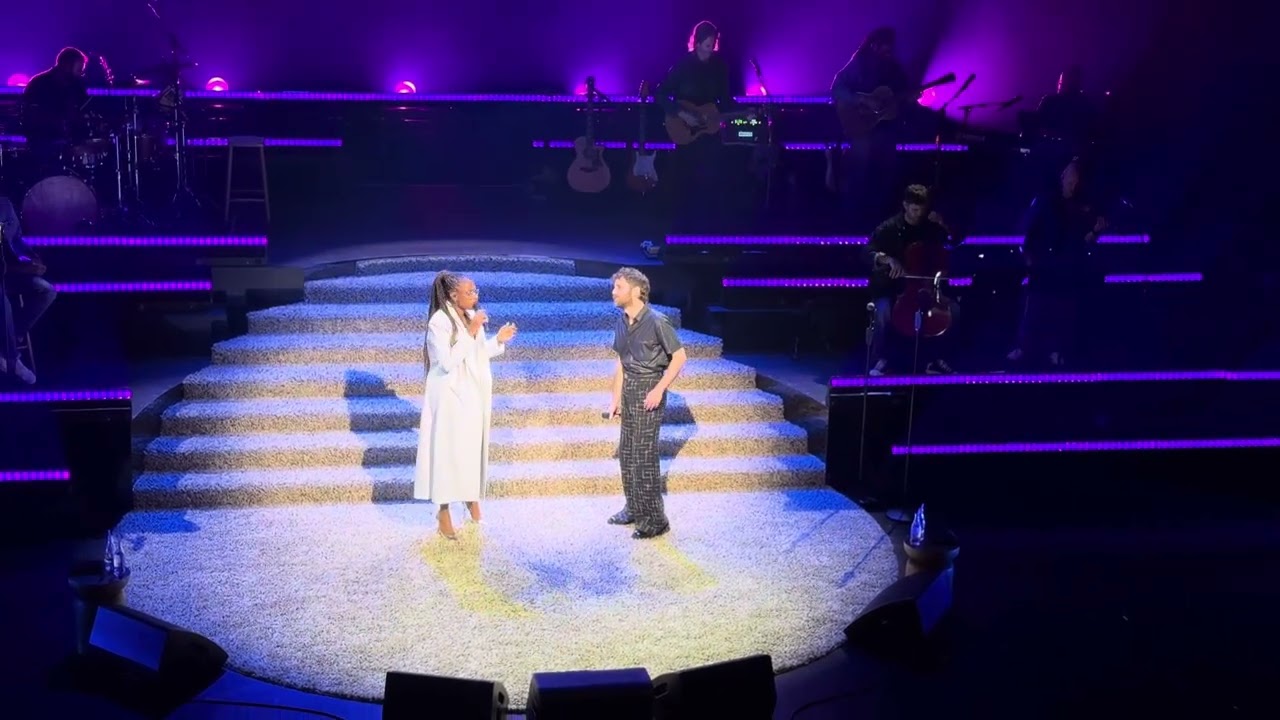 Ben Platt and Jennifer Hudson performing Somewhere Live at the Palace Theater 6/15/24