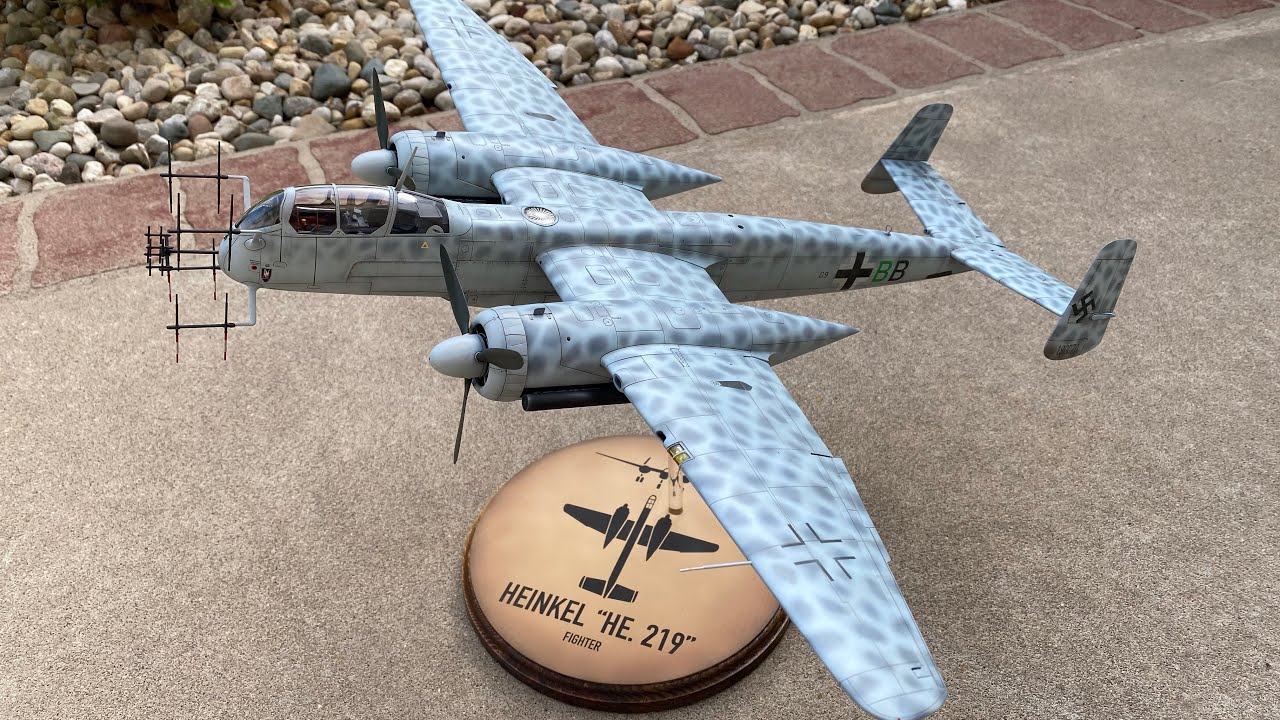 Zoukei Mura 1/32 He-219 Сборка Часть 3