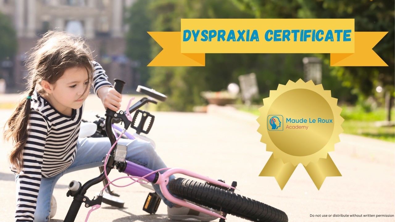 Dyspraxia Certificate