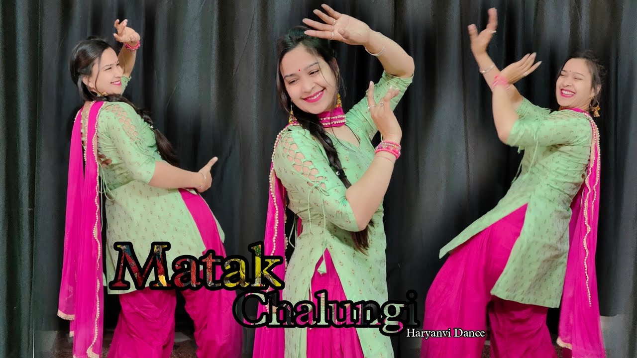 Matak chalungi ; Sapna Choudhary , Aman Jaji / New Haryanvi song Dance Video 