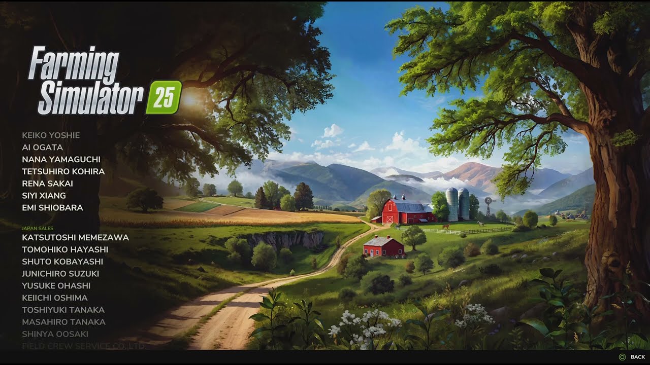 Farming Simulator 25 Credits