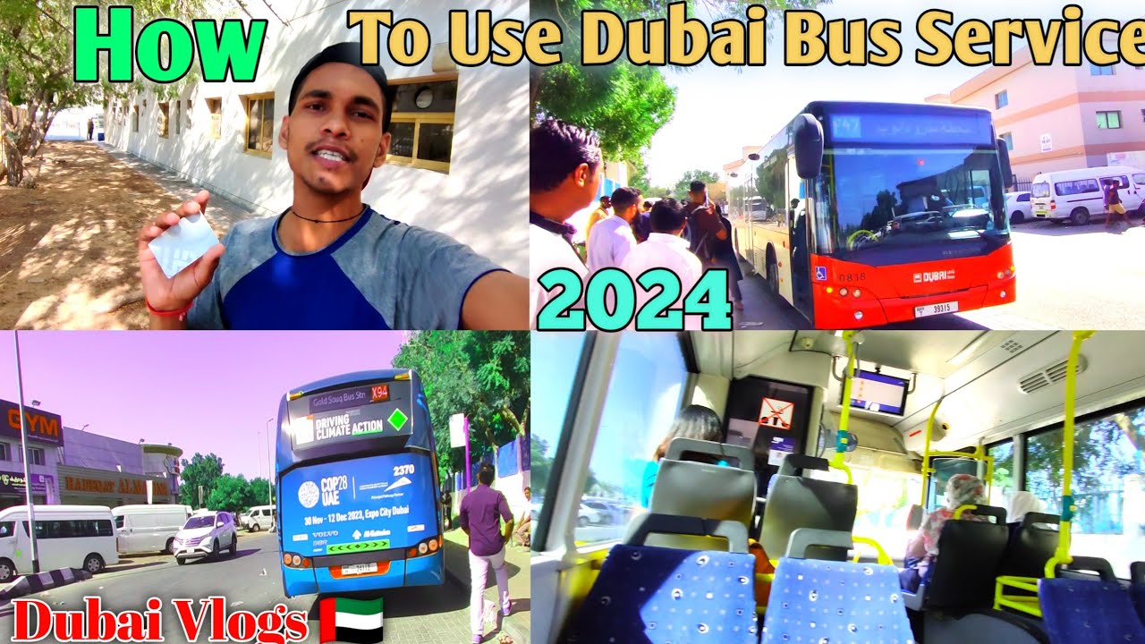 Dubai 🇦🇪  Bus Service Kaise Istemal Karte Hai !! How To Use Dubai Bus || UAE RTA Bus Service 🚌
