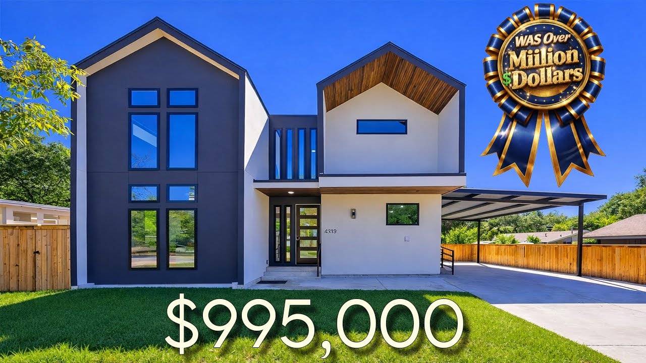 $995,000 New Construction Home In Austin TX | Full Property Tour + South Austin 78745