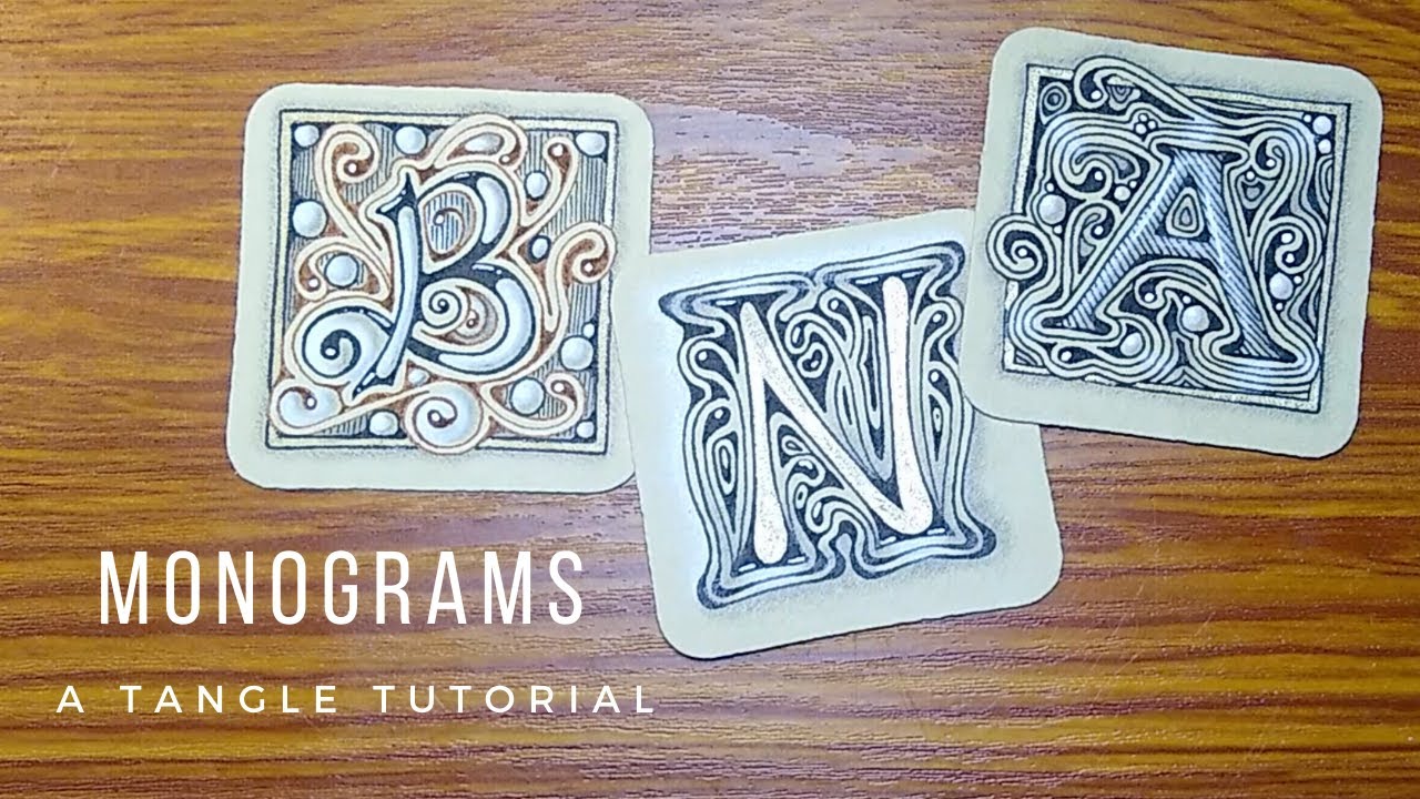Tangle Tutorial: Drawing Monograms
