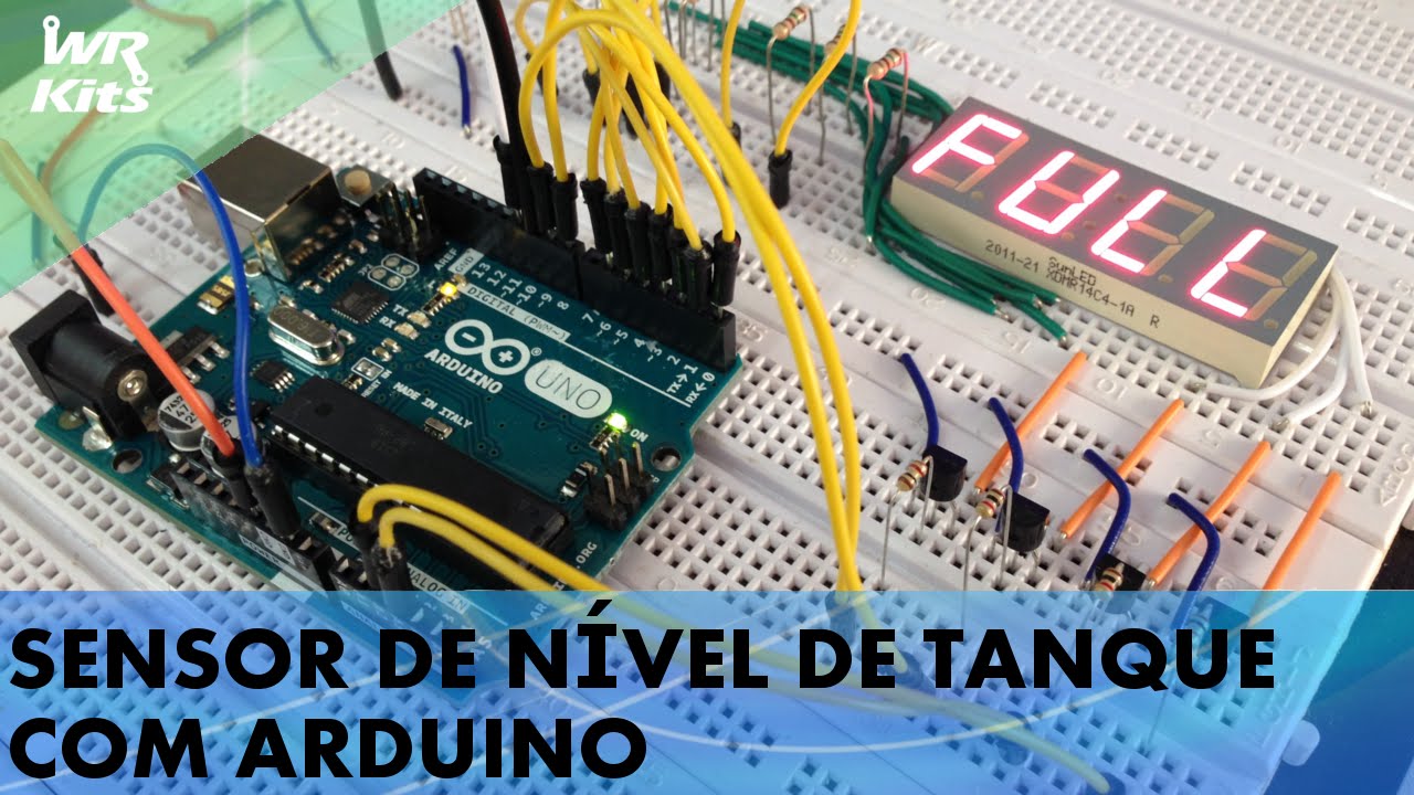 SENSOR DE NÍVEL DE TANQUE COM ARDUINO