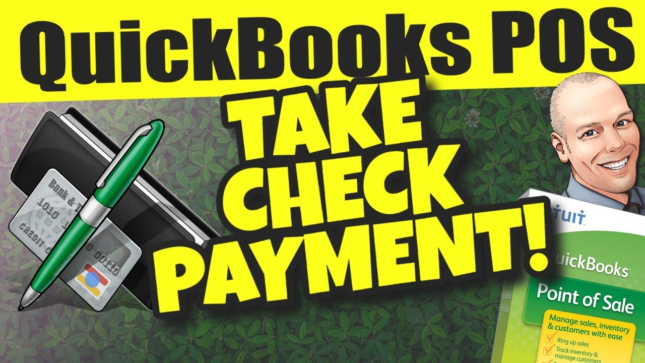 QuickBooks POS: Accept A Check Payment