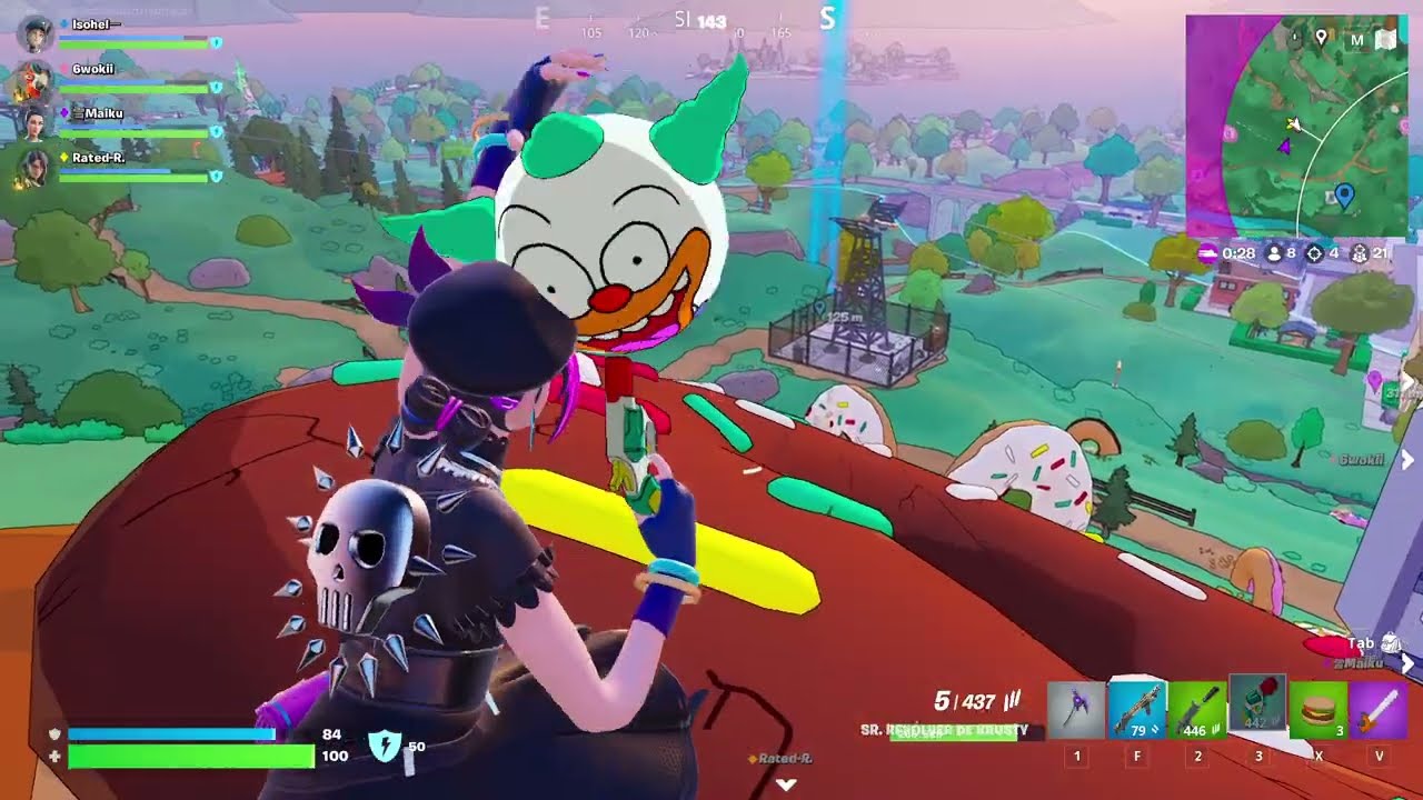 Simpsons Mini Season | Huntress Helsie Skin | Zero Build | No commentary