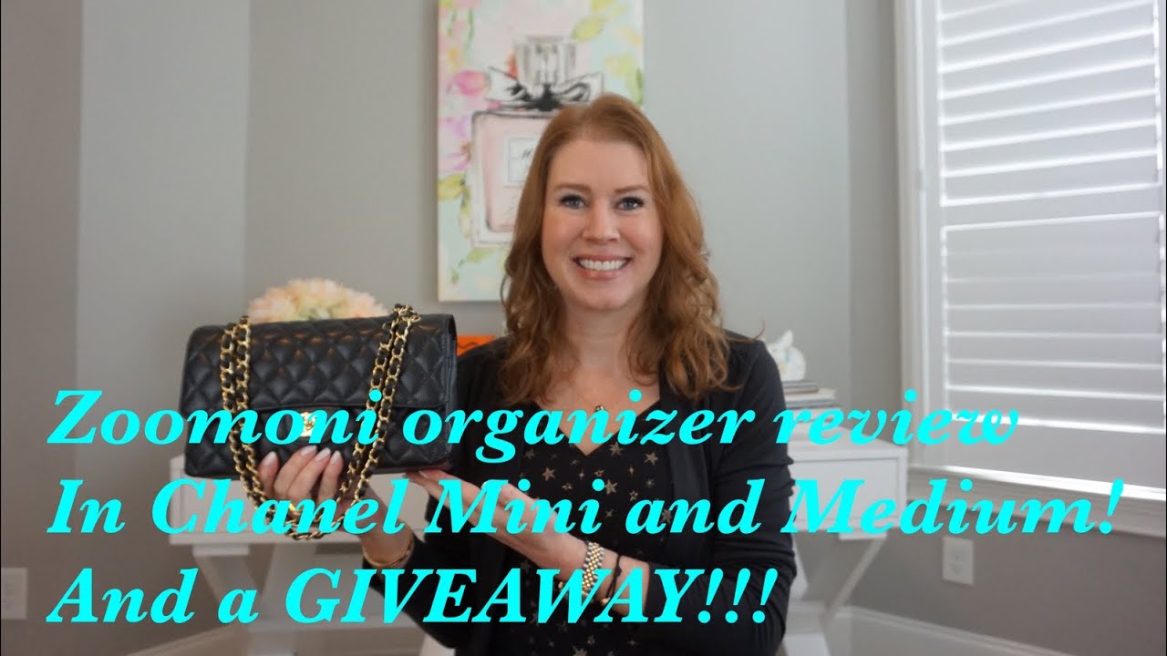 Zoomoni Organizer Review in Chanel Mini and Medium and a GIVEAWAY!!!