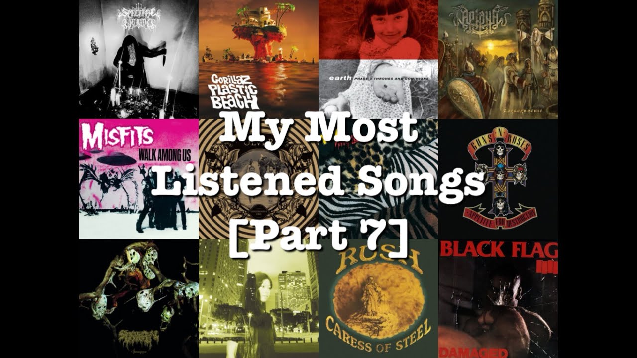 My Most Listened Songs [Part 7]