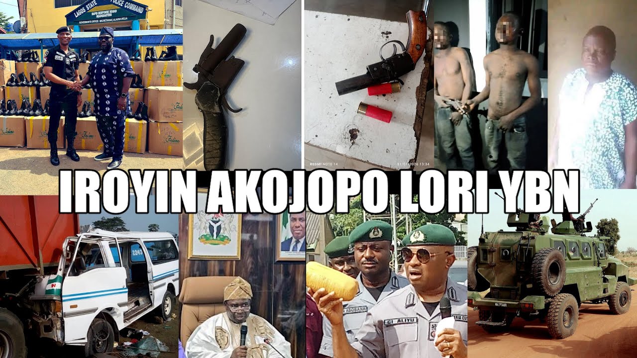 LATEST & TRENDING NEWS FOR THE DAY...IROYIN AKOJOPO AGBEYEWO LORI YBN..NIGERIA & YORUBA NATION NEWS
