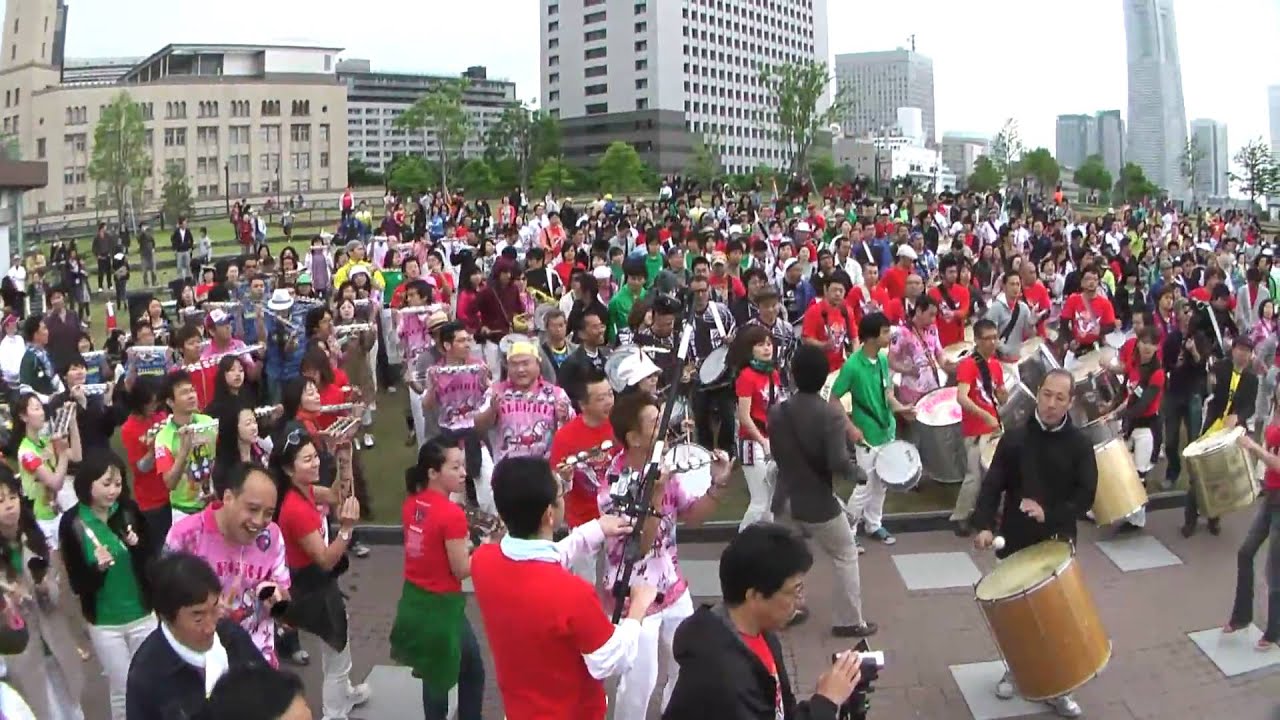 エンコントロ2010合同バツカーダ／Batucada geral 2010 Japão