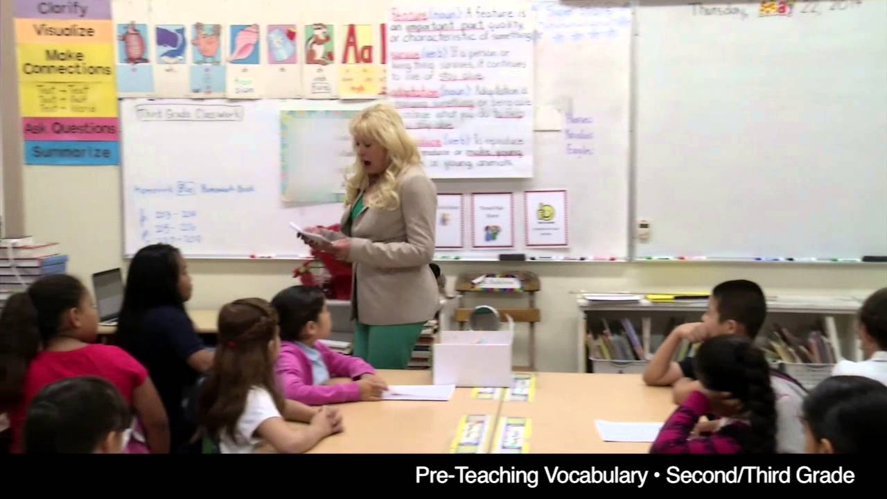 Pre-Teaching Vocabulary (Second/Third-Grade Combination Class) (REL Southwest)