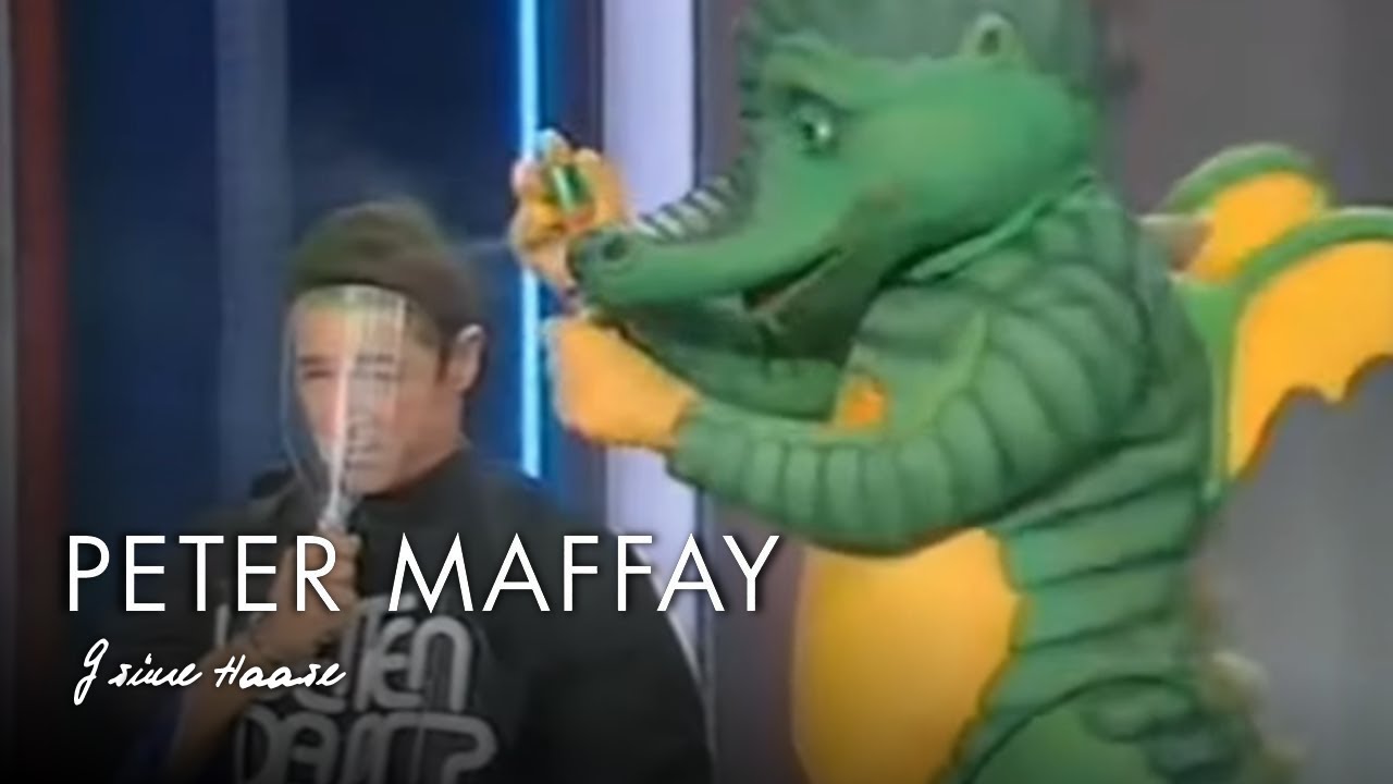 Peter Maffay bekommt grüne Haare (Live @ Kinder-Wetten, dass...? 26. Dezember 1997 in Mannheim)