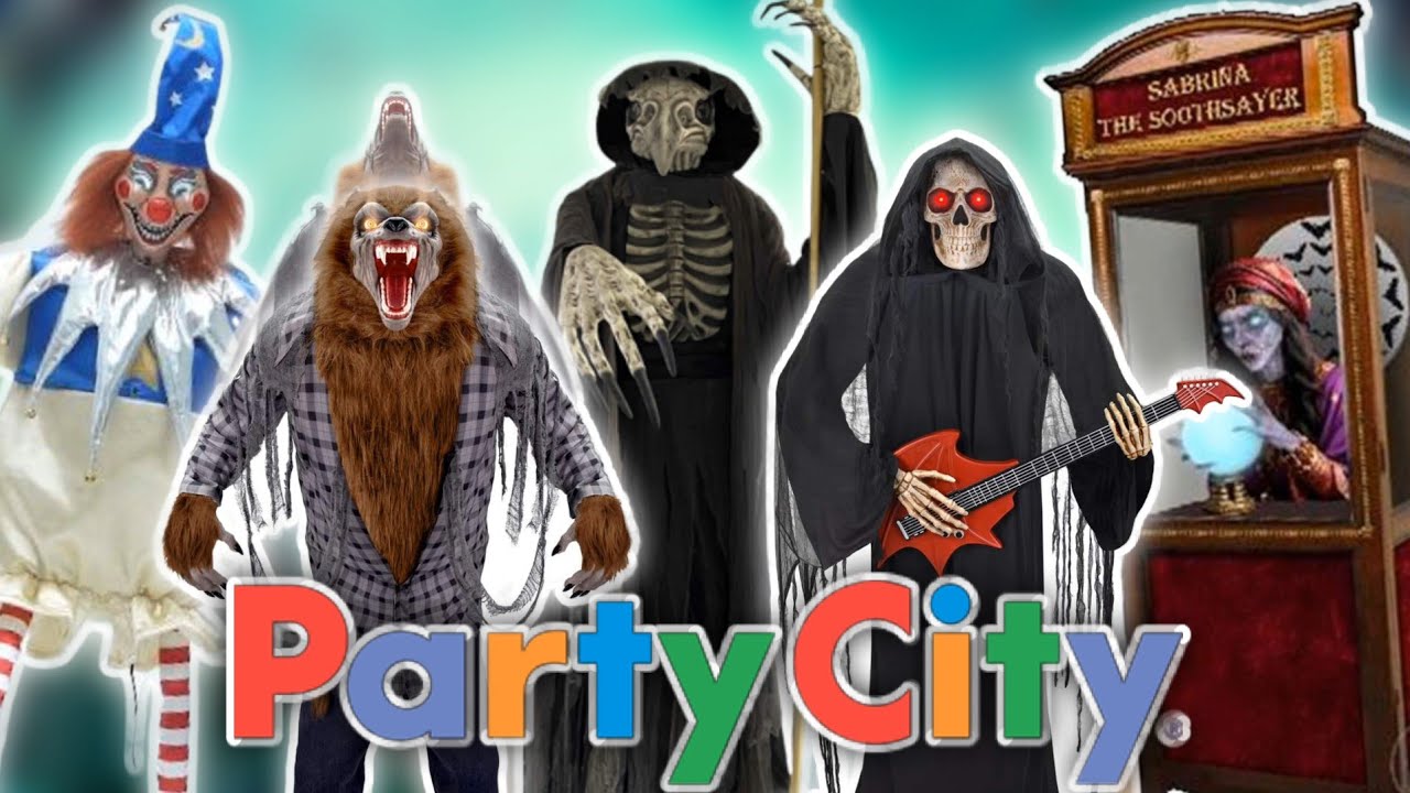 Party City 2025 Halloween Animatronic Lineup | Their Best Animatronics Yet?
