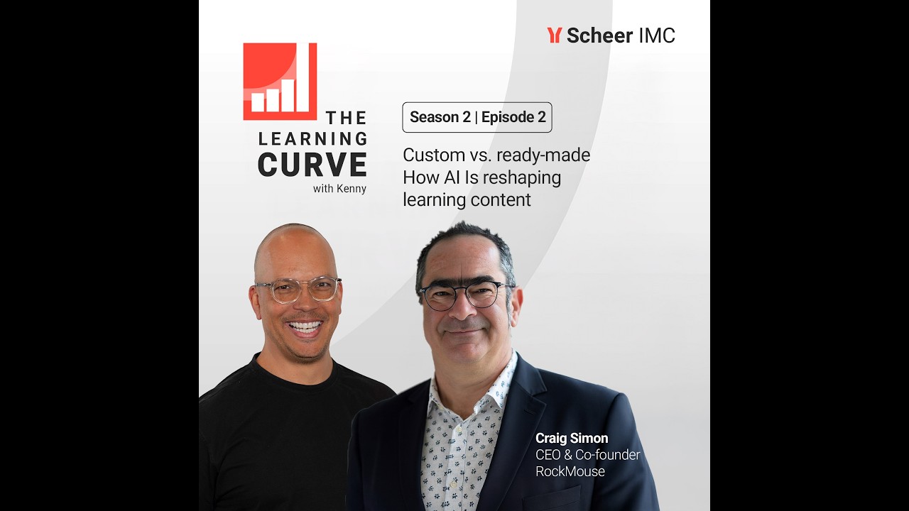 S2E2: How AI Is Reshaping Learning Content | Craig Simon on The Learning Curve with Kenny