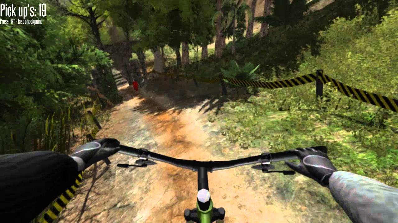 MTB Downhill Simulator Gameplay