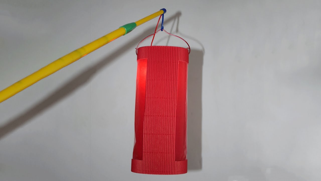 Einfache Laterne basteln