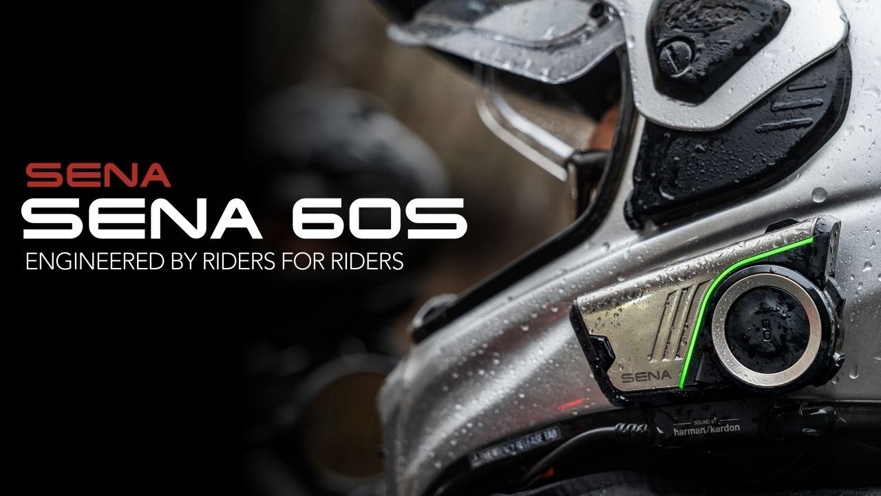 Meet the next level of motorcycle comms with the Sena 60S
