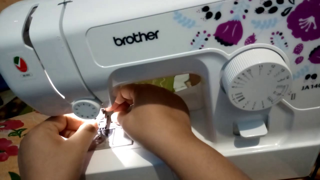 مراجعة وفتح ماكينة الخياطه برزر jA1400  Unboxing and review the Brother  ja1400 sewing machine