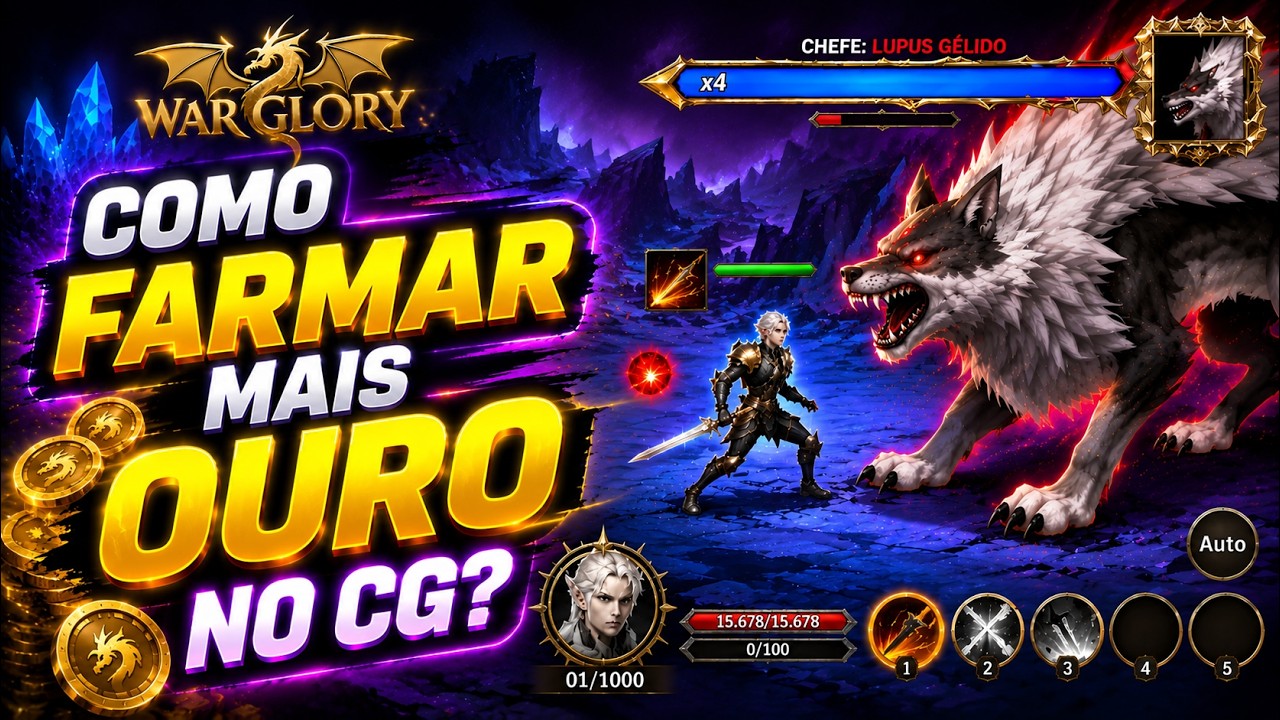 COMO ROUBAR TURNO NO CG??? - MUITO GOLD (War Glory)