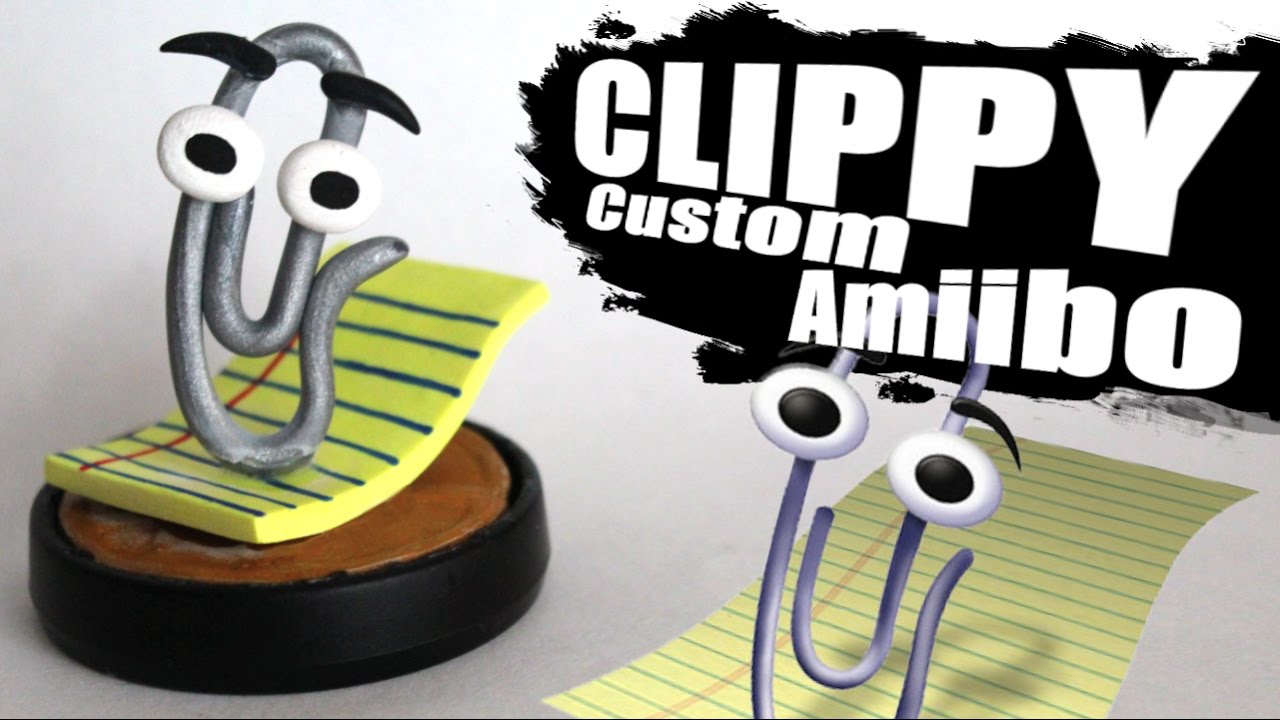 CLIPPY CUSTOM AMIIBO | Custom Amiibo Ep. 17