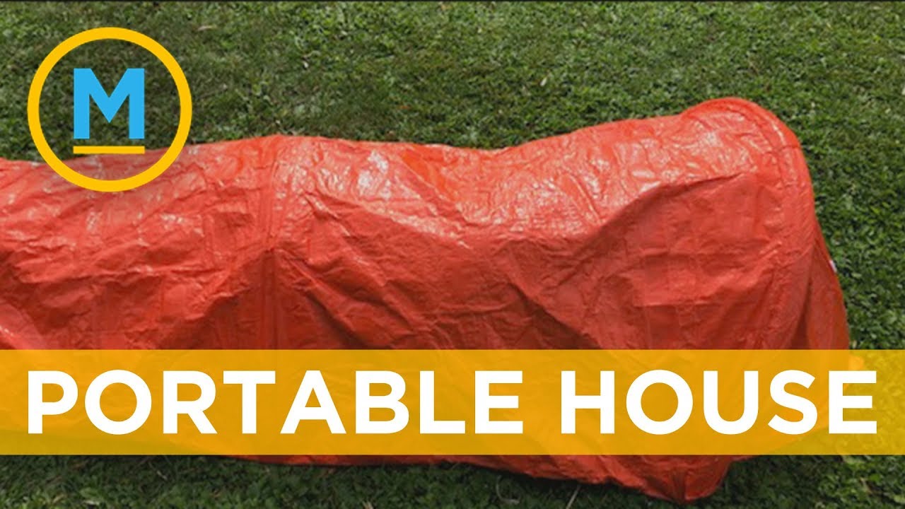 A high school science fair project became this 'portable house' for the homeless | Your Morning