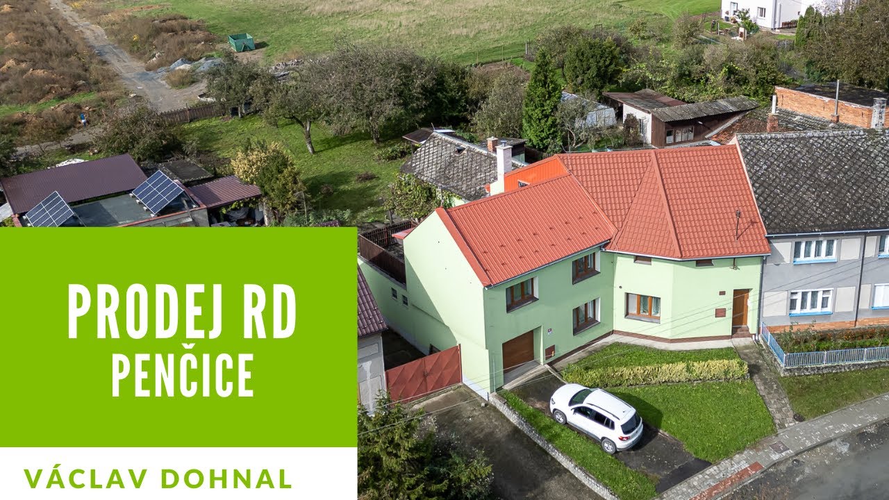 PRODÁNO - Venkovské sídlo po rekonstrukci v obci Penčice